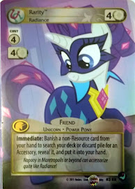 My Little Pony Rarity, Radiance High Magic CCG Card