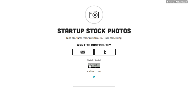 Situs Penyedia Gambar Gratis Startup Stock