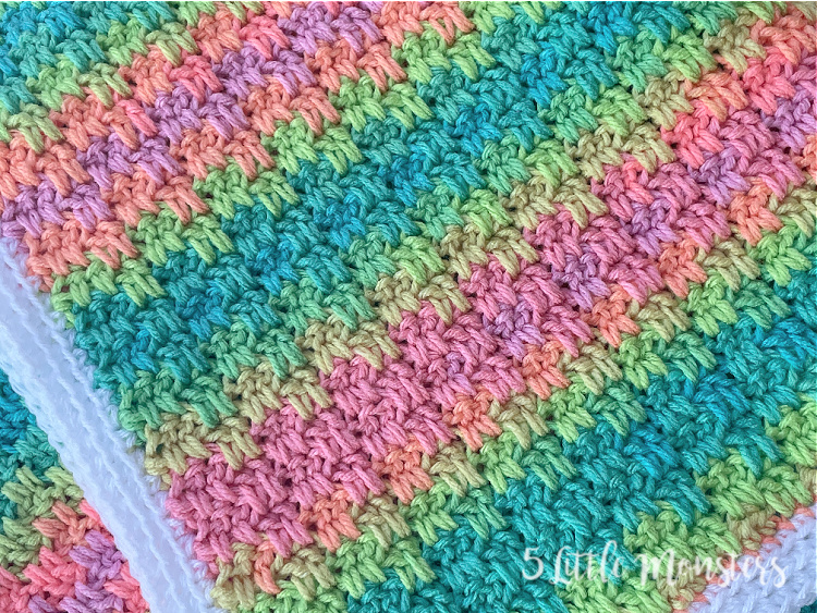 Stripes & Colours Crochet Blanket – Pattern and Kit - CrochetObjet