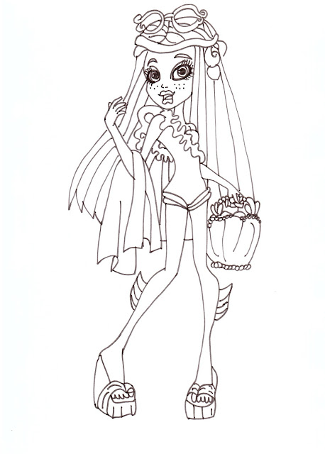 Monster High Free Printable Coloring Pages Collection title=