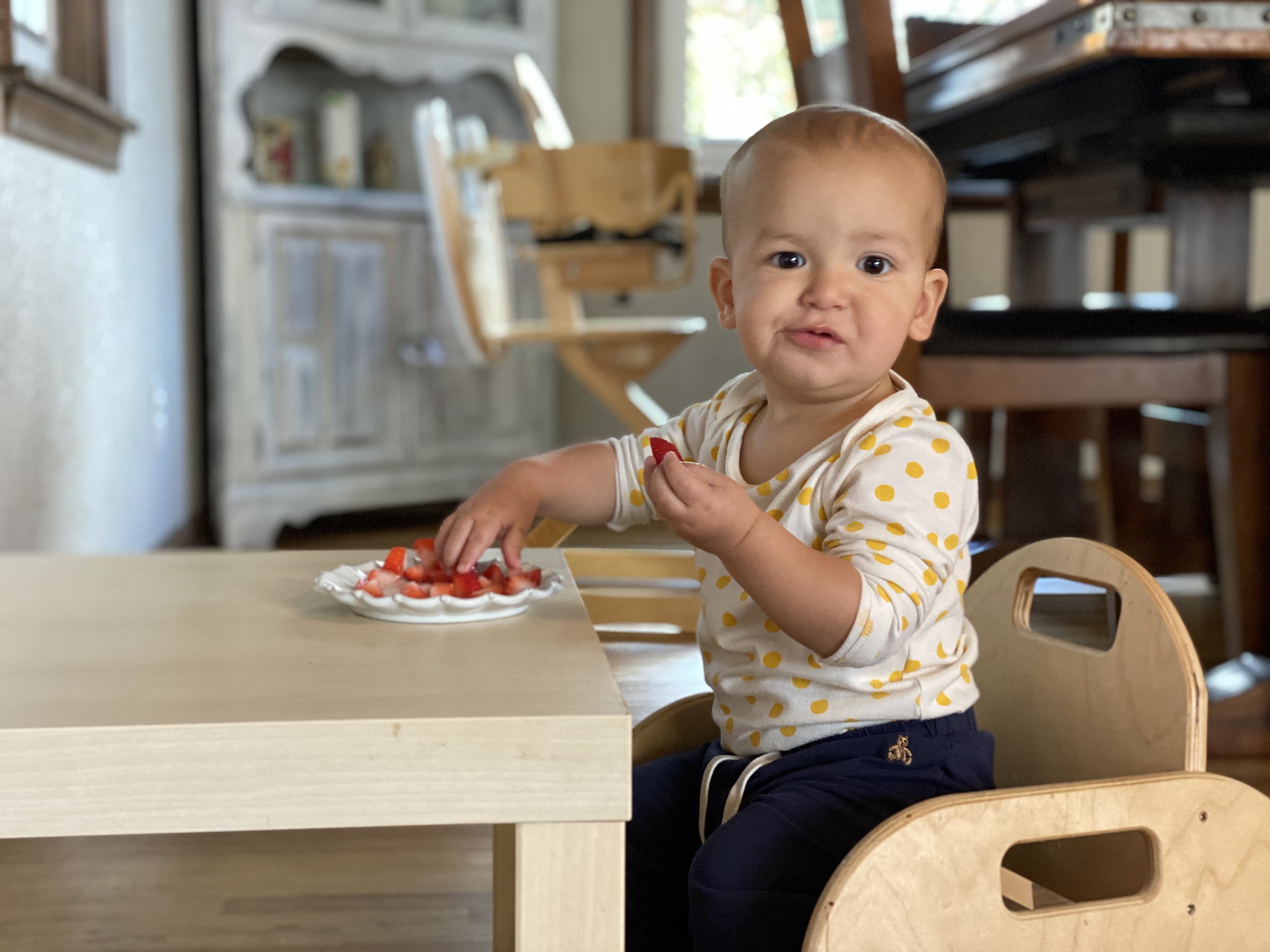 Young Toddlers and Mealtime Manners 