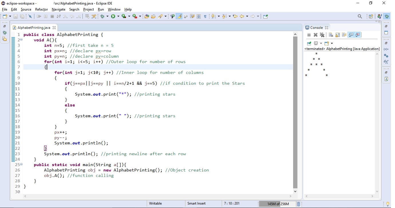 Basic Java Programs: A