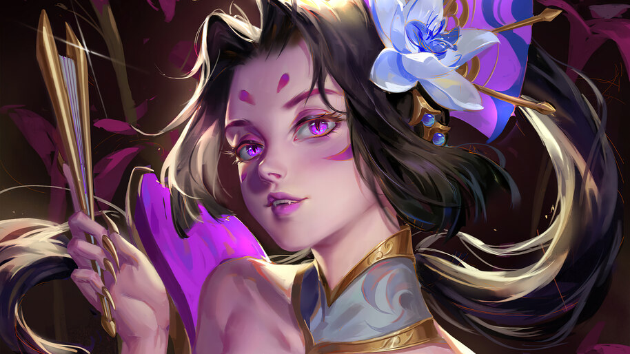 #5.3457, Cassiopeia, Spirit Blossom, LoL, 4K Wallpaper PC Desktop