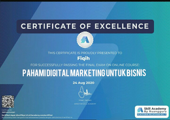 Terbaru Jawaban Exam Skil Academy 2 Jam Pahami Digital Marketing Untuk Memulai Bisnis Anda Infoteks17