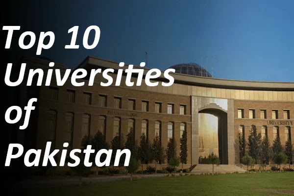 Top 10 universities of Pakistan in 2020-2021