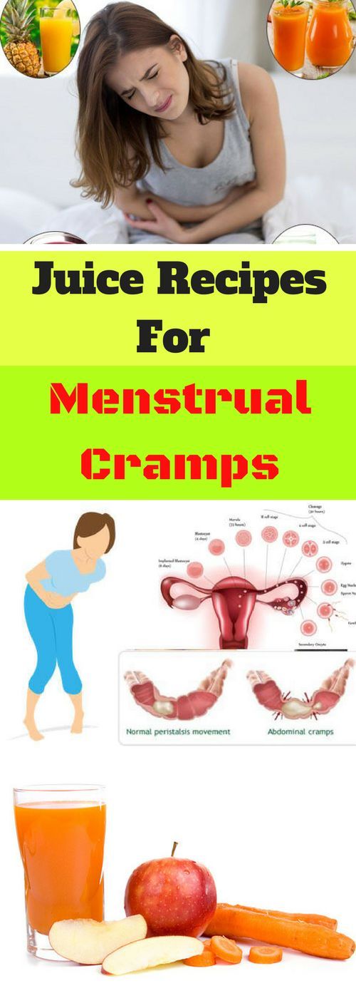 Let Start Slim Today Juice Recipes For Menstrual Cramps!!!