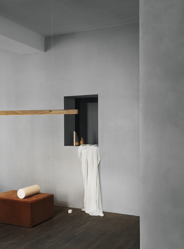 Vestido plissado rosa