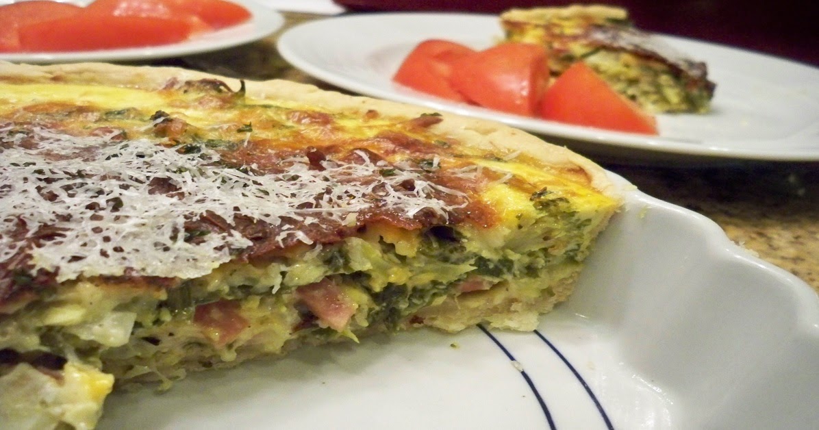 Spinach and Bacon Quiche The Quiche Recipe
