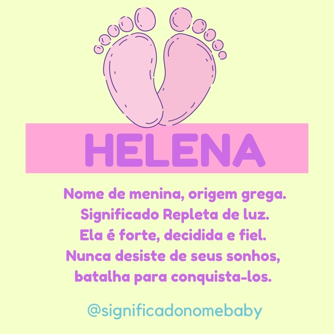 Qual O Significado Do Nome Helena Na Bíblia MODISEDU