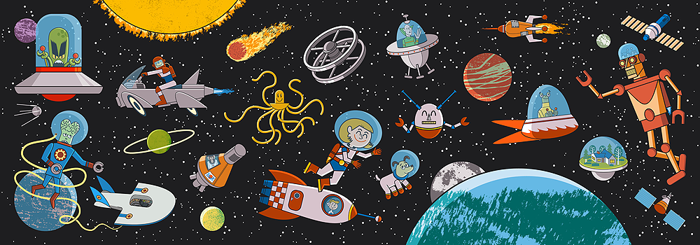Семейное путешествие в космос. Космическое путешествие. Предметы космоса для детей. Космические предметы. Предметы в космосе.