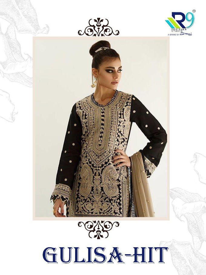 R9 Designer Gulisa Hit Georgette Pakistani Suits Collection