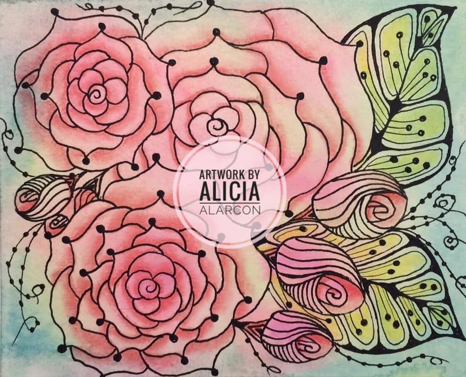 Titere con My Art Featured on Art Group The Mixed Media Emporium