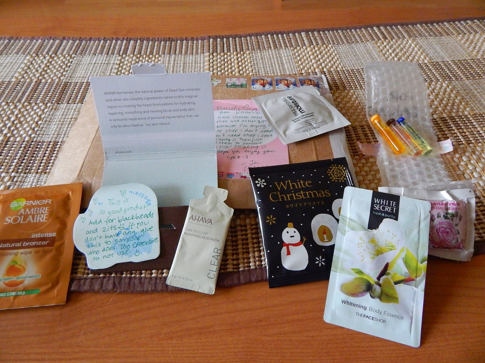 34 I love samples! czyli próbki kosmetyków z całego świata