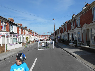 VE Day street party Empshott road southsea