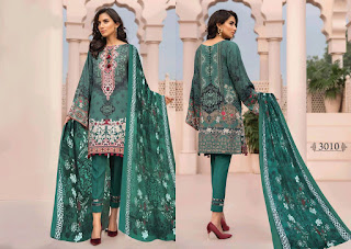 Iris Vol 3 Cotton Print Pakistani  Dress Material Collection 