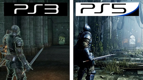 شاهد بالفيديو مقارنة بين لعبة Demon's Souls النسخة الأصلية على جهاز PS3 و ريميك PS5 