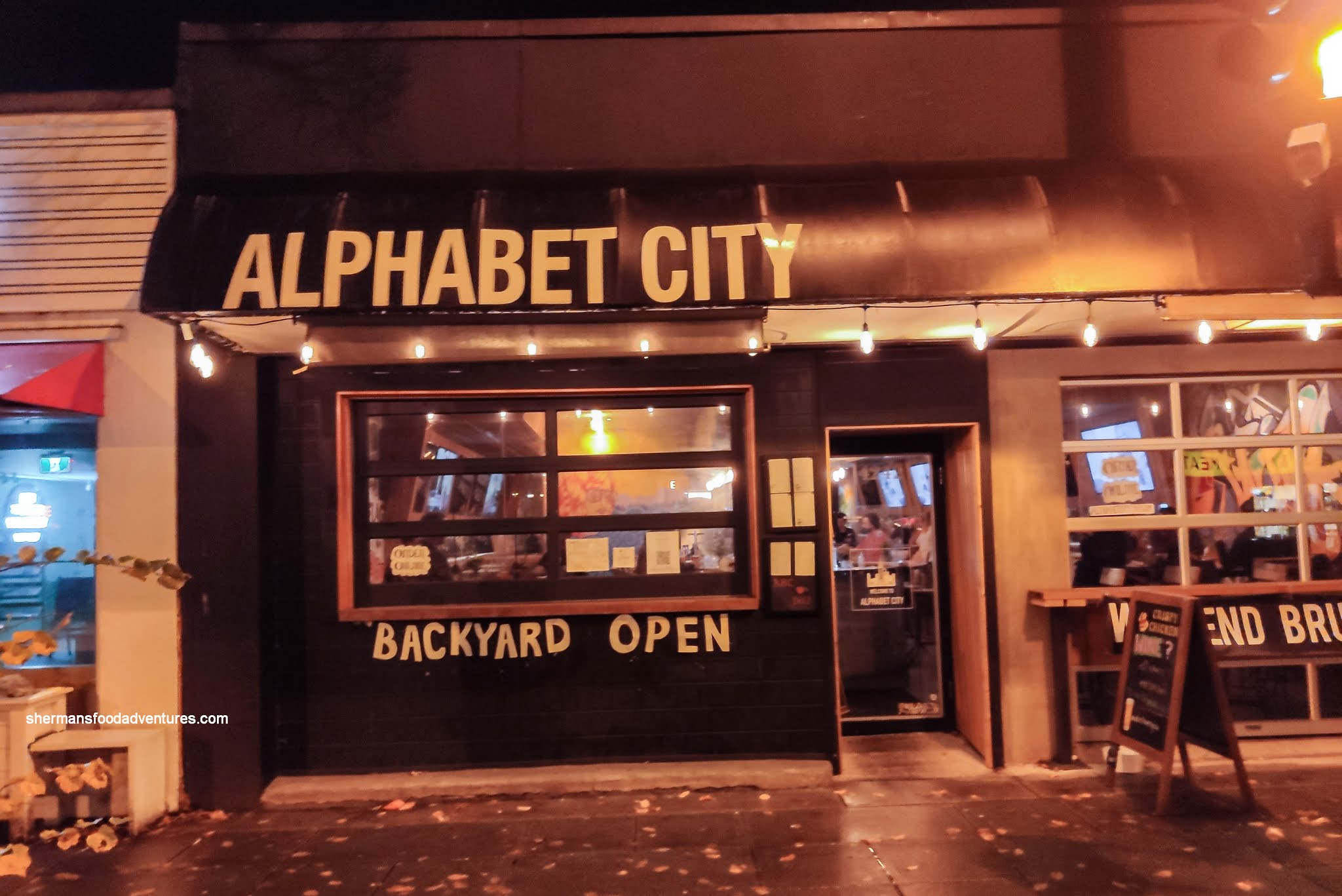 Sherman's Food Adventures Alphabet City