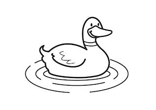 Duck Coloring Pages