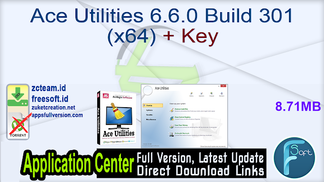 Ace Utilities 6.6.0 Build 301 (x64) + Key_ ZcTeam.id