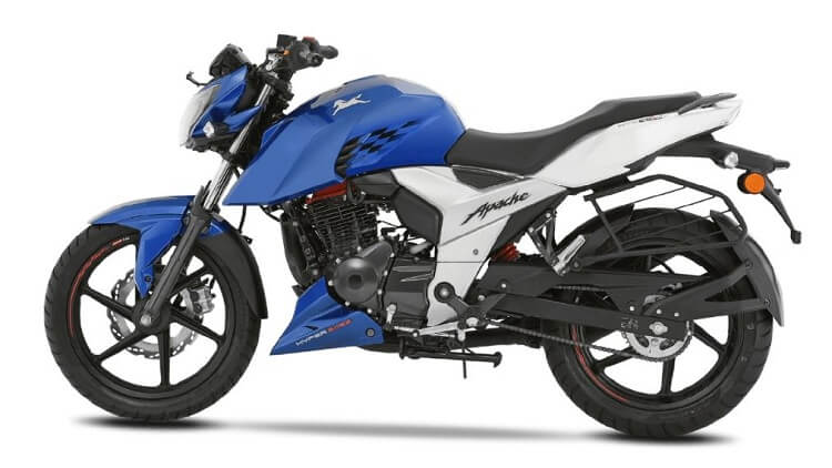 Tvs Apache Rtr 160 4v Abs Price In Specifications Photos Mileage Top Speed More