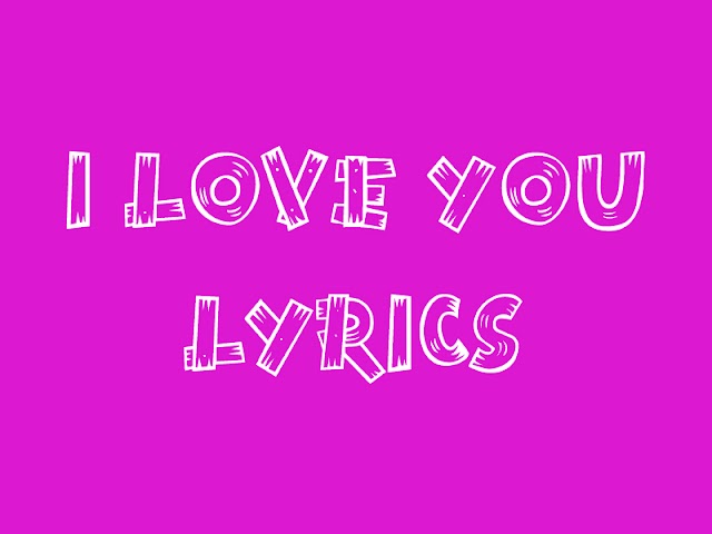 I LOVE YOU LYRICS - Billie Eilish