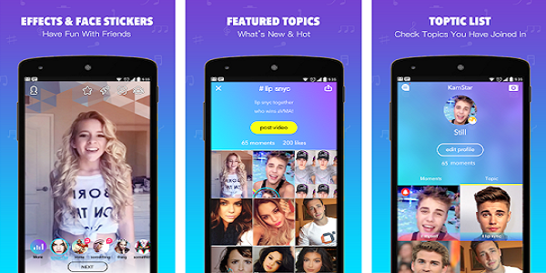 Aplikasi KamStar Mirip App Tik Tok