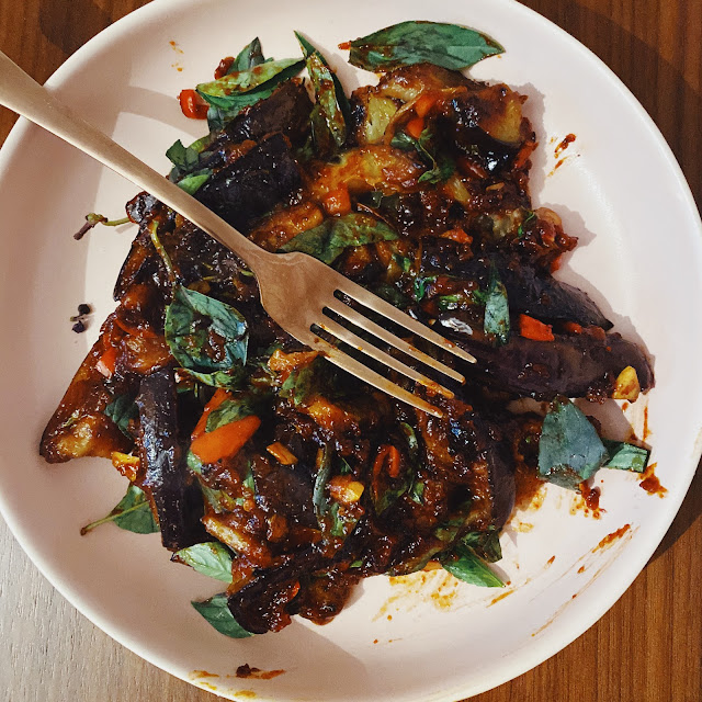 Stella's Wardrobe THE BEST AUBERGINES YOU'LL EVER HAVE ROSA'S STIR