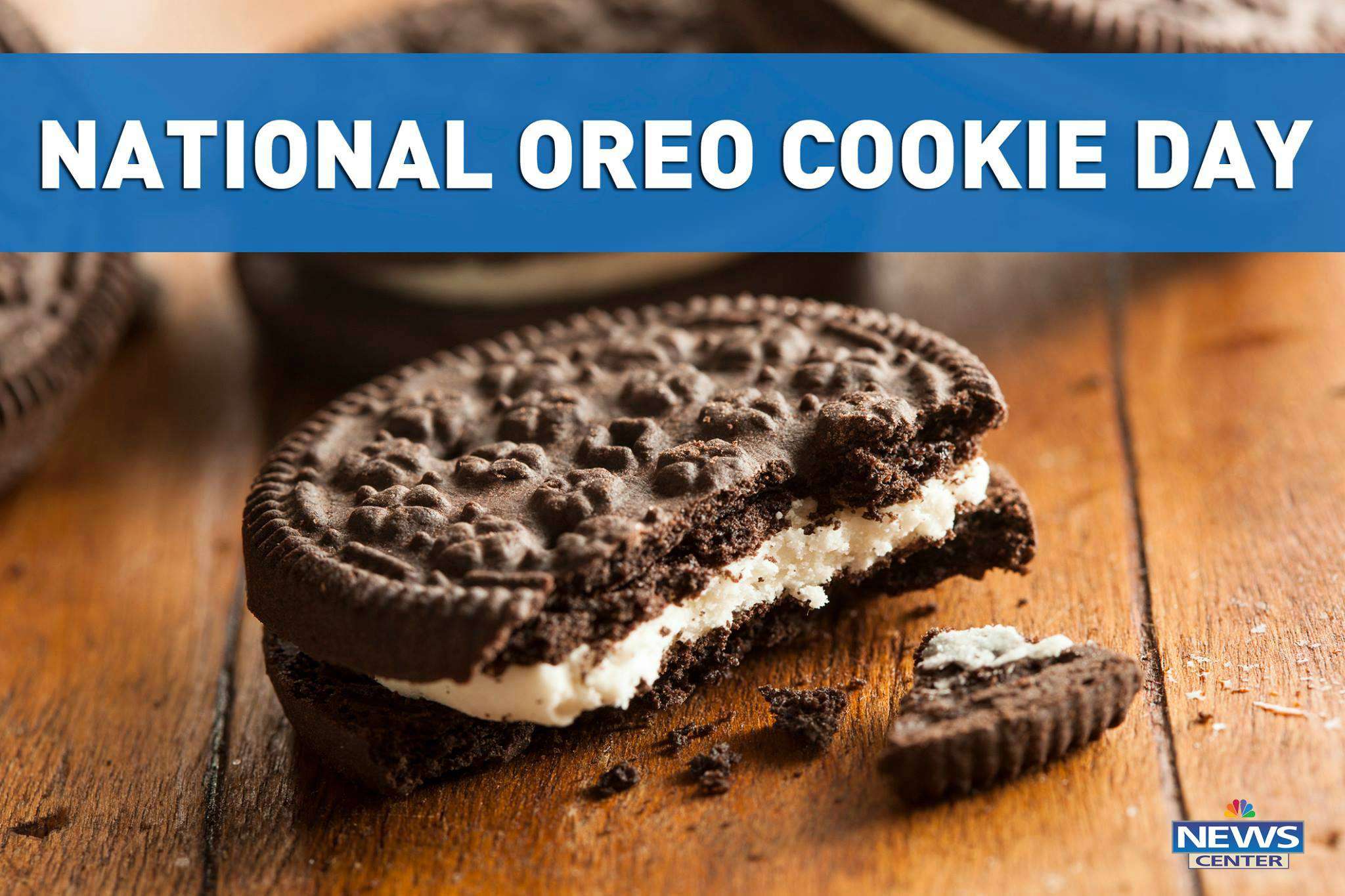 National Oreo Cookie Day Wishes Images What's up Today
