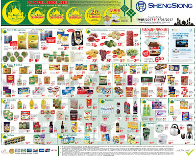 Sheng Siong Promotion 19 May - 15 June 2017 ~ Supermarket 