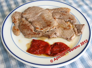  1030º Menú, Filete a la plancha, ensalada y fruta 