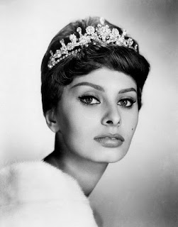 Sofia Loren tiara