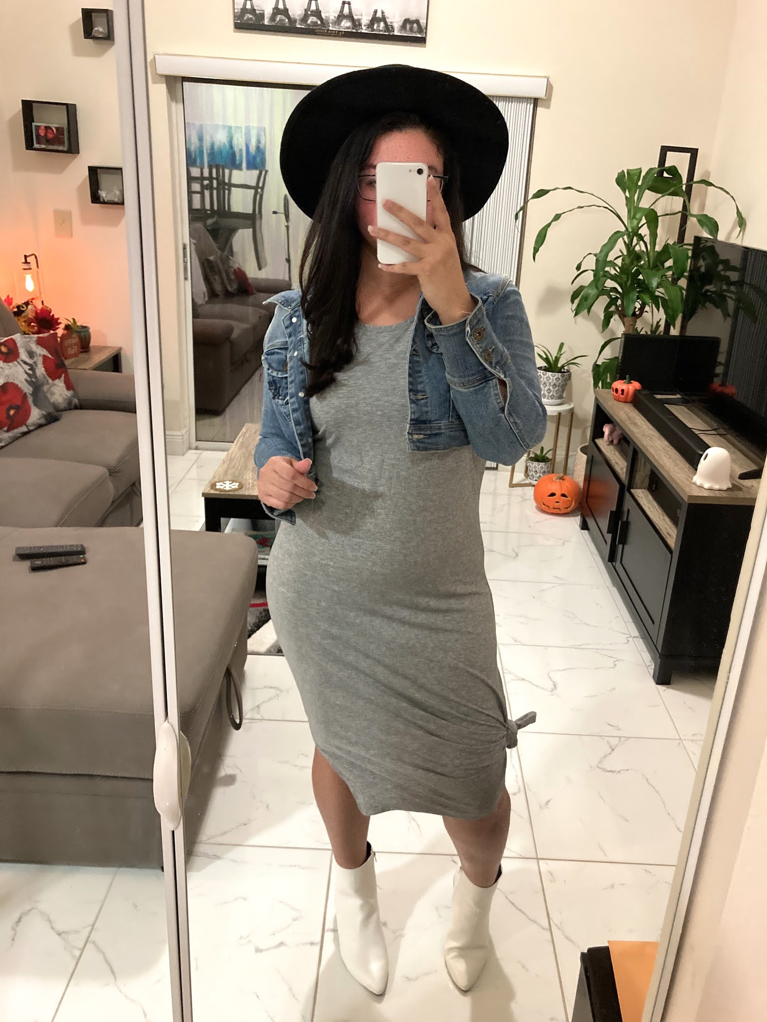 how to style white booties