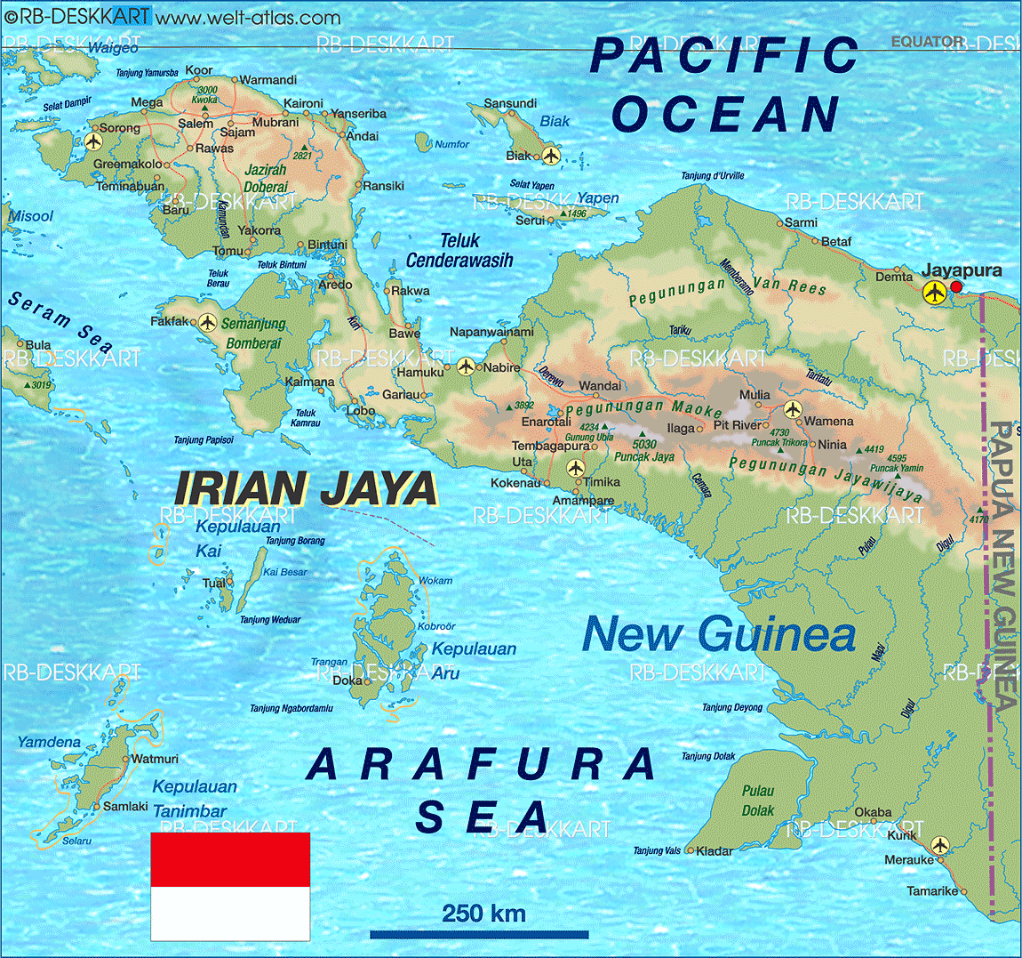 Wilya Ayurista Pulau terluar di sekitar wilayah Papua 
