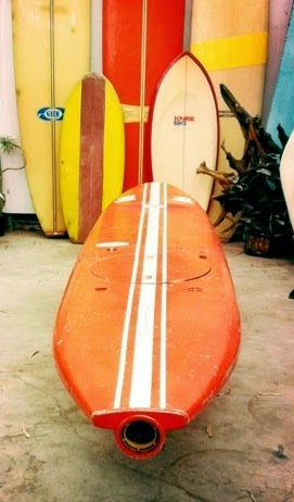 wackyboards: Hobie Alter on Motorized Surfboard, 1959 Surf Skimmer