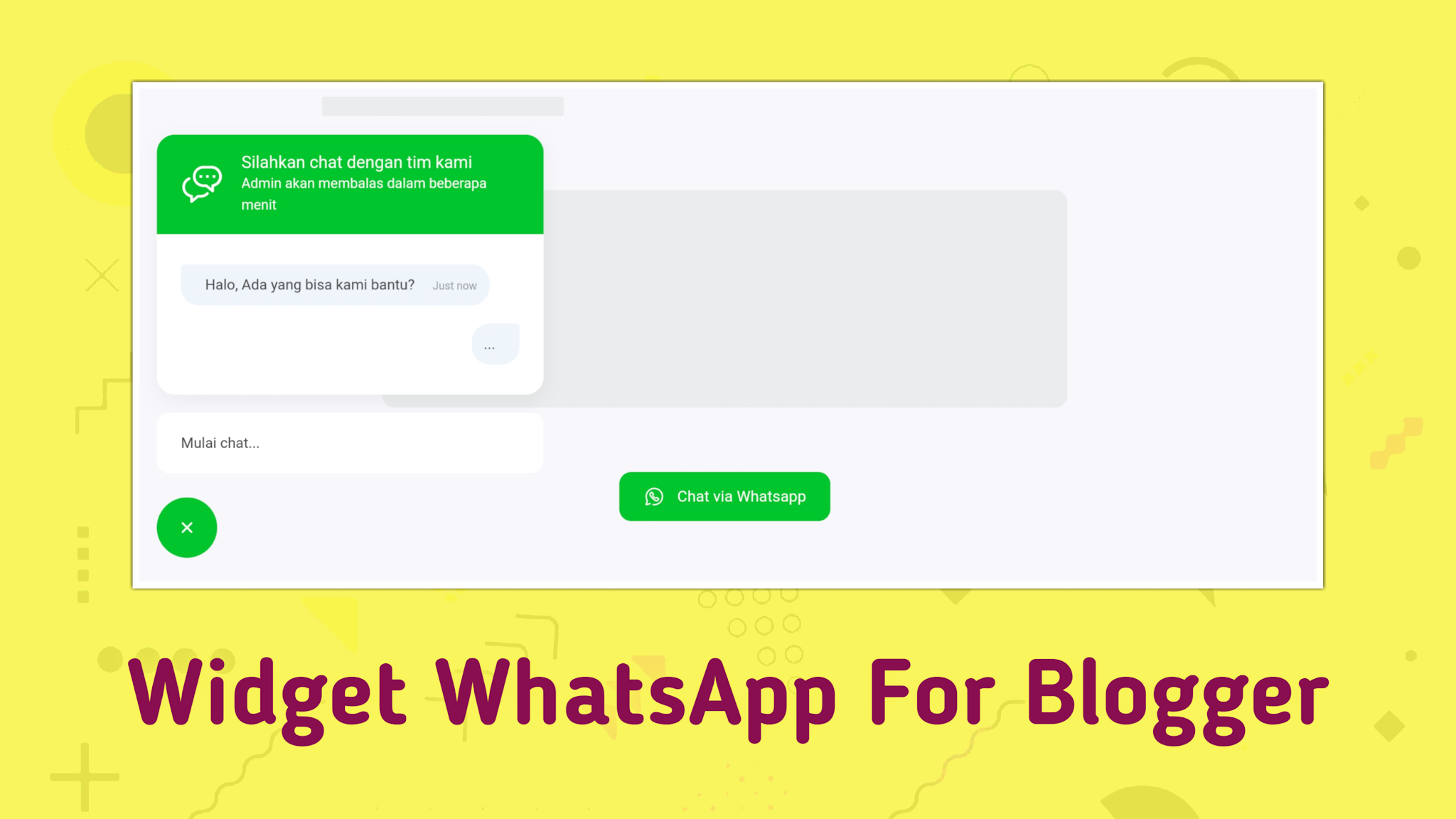 Widgets WhatsApp