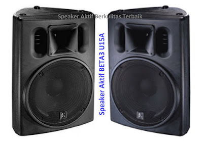 Speaker Aktif Beta Three Terkenal