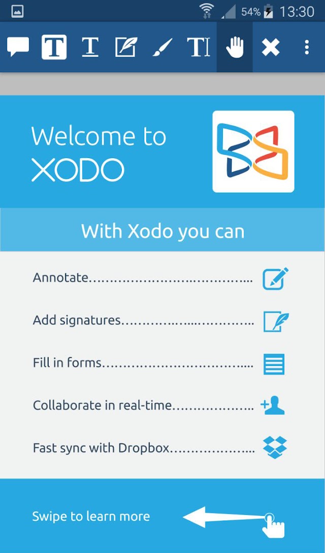 تطبيق Xodo قارئ ملفات PDF لنظام الأندرويد آخر إصدار احترافي