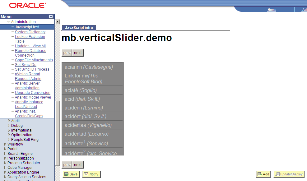Technology & Management Journal Ajax Vertical Slider.