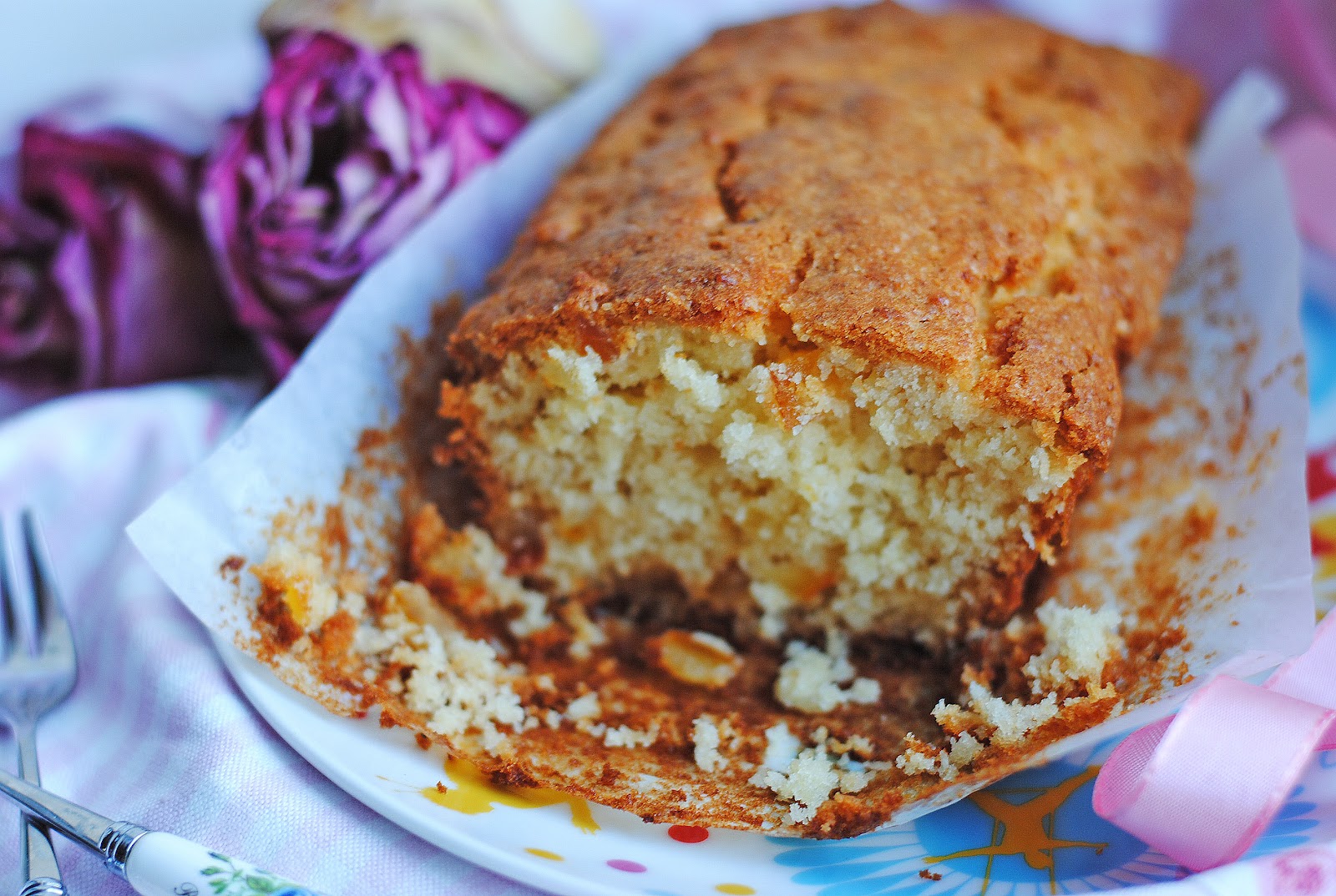 Постный рассыпчатый кекс