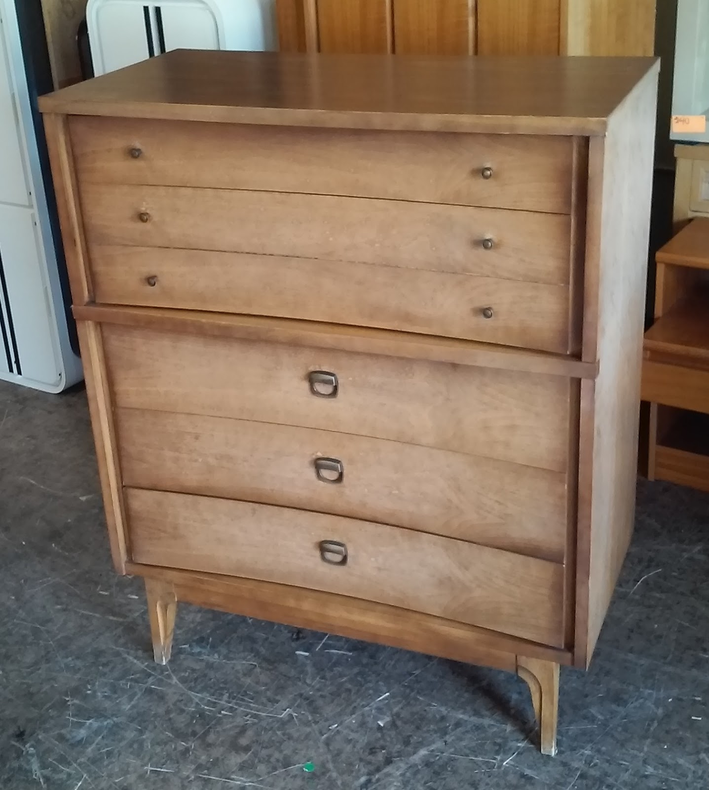 UHURU FURNITURE & COLLECTIBLES: SOLD Johnson Carper Mid-Century 5 ...