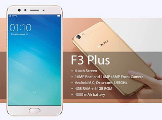 Oppo F3 Plus