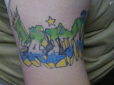 Art-Sci: Street Art goes Skin Deep with Graffiti Tattoos
Graffiti Star Designs