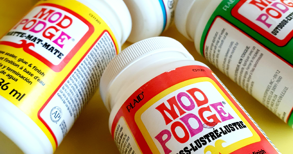 What Is Mod Podge Glue? - The Craft Chaser