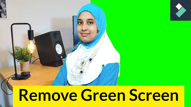 how to remove greenscreen in filmora