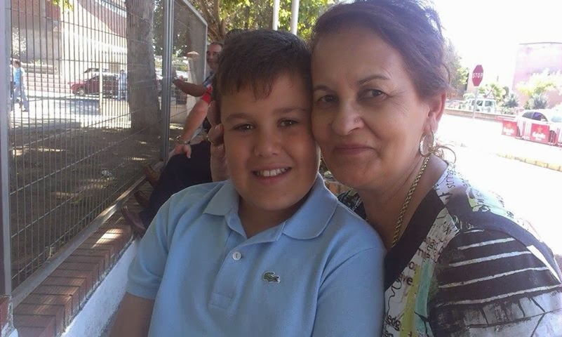 CON MI NIETO EN ZAFRA