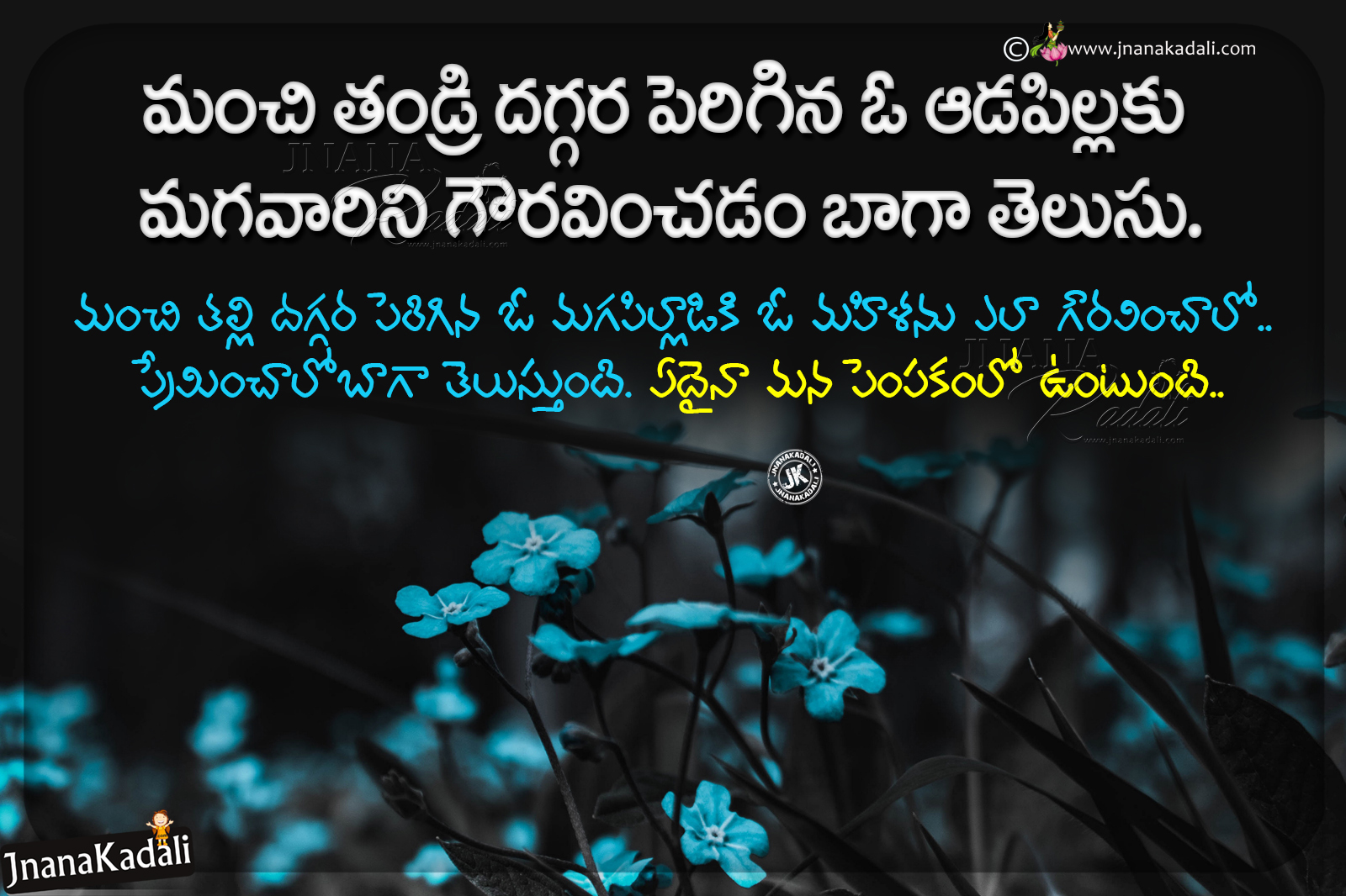 Father and Mother Greatness Quotes in Telugu-Parents Greatness ...