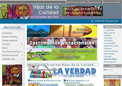 CONEXION CON LA PÁGINA WEB DE LAS HIJAS DE LA CARIDAD
