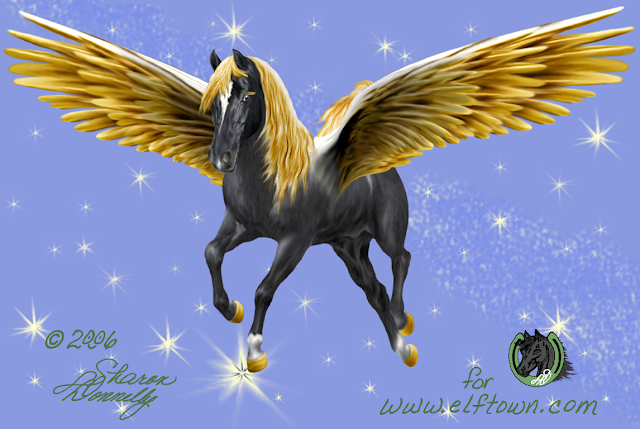 Pegasus art by/© to Artsieladie