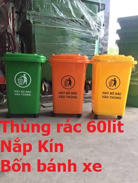 Buôn bán thùng rác 40lit 60lit, thùng rác công cộng lh 0911.041.000 1