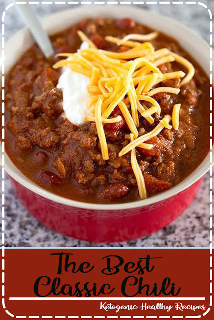 The Best Classic Chili - This traditional chili recipe is just like mom used to make with ground beef, beans, and a simple homemade blend of chili seasonings. The Best Classic Chili - This traditional chili recipe is just like mom used to make with ground beef, beans, and a simple homemade blend of chili seasonings.